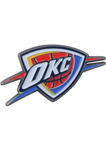 Sports Licensing Solutions Oklahoma City Thunder Full Color Car Emblem - Blue