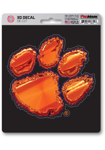 Sports Licensing Solutions Clemson Tigers 3D Auto Decal - Orange