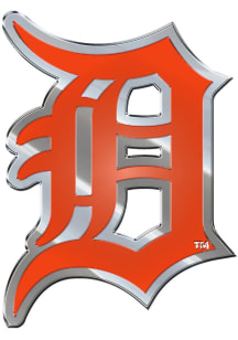 Sports Licensing Solutions Detroit Tigers Embossed Car Emblem - Navy Blue