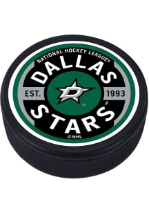 Dallas Stars Gear Textured Hockey Puck