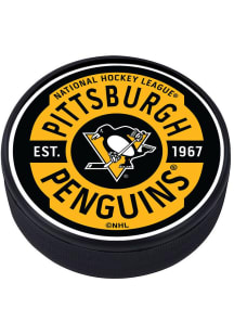 Pittsburgh Penguins Gear Textured Hockey Puck