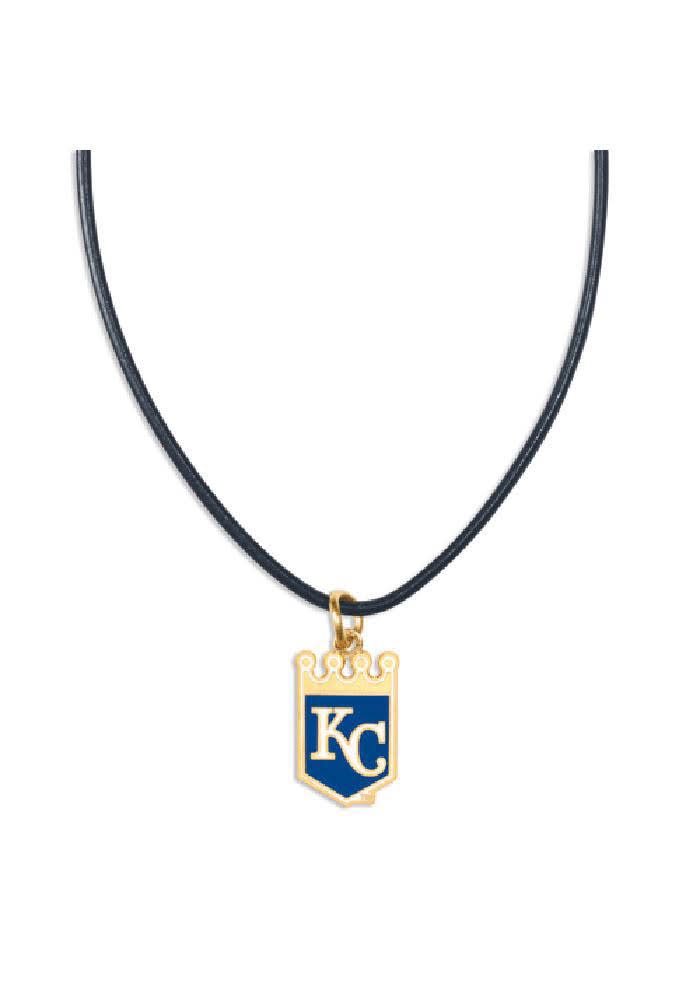 Kansas City Royals Leather Womens Necklace
