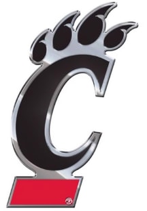 Cincinnati Bearcats Black Sports Licensing Solutions Aluminum Color Car Emblem