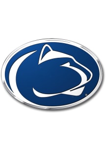 Penn State Nittany Lions Navy Blue Sports Licensing Solutions Aluminum Color Car Emblem