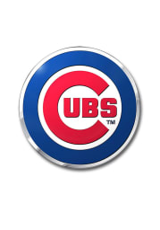 Sports Licensing Solutions Chicago Cubs Aluminum Car Emblem - Red