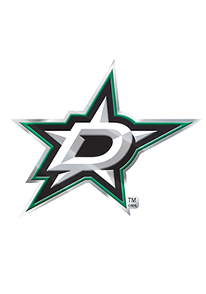 Sports Licensing Solutions Dallas Stars Color Car Emblem - Green