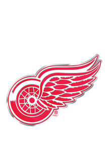 Sports Licensing Solutions Detroit Red Wings Color Car Emblem - Red