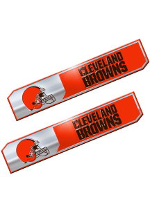 Sports Licensing Solutions Cleveland Browns 1.75x8.25 inch 2 Pack Truck Edition Car Emblem - Bro..