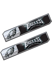 Sports Licensing Solutions Philadelphia Eagles 1.75x8.25 inch 2 Pack Truck Edition Car Emblem - Green