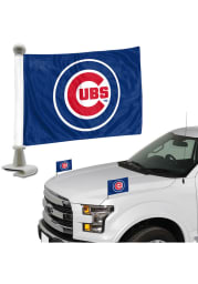 Sports Licensing Solutions Chicago Cubs Team Ambassador 2-Pack Car Flag - Blue