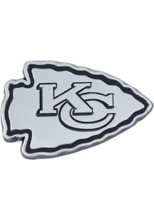 Sports Licensing Solutions Kansas City Chiefs Chrome Car Emblem - Silver