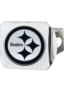 Pittsburgh Steelers Chrome Car Accessory Hitch Cover