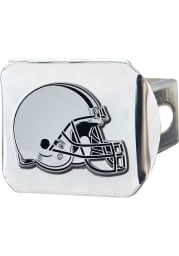 Cleveland Browns Chrome Car Accessory Hitch Cover
