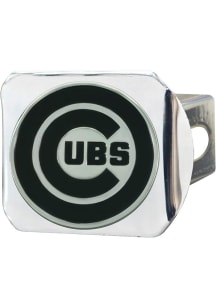 Chicago Cubs Chrome Car Accessory Hitch Cover