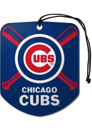 Sports Licensing Solutions Chicago Cubs 2pk Shield Auto Air Fresheners - Blue