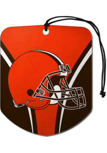 Sports Licensing Solutions Cleveland Browns 2 Pack Shield Auto Air Fresheners - Orange