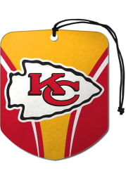 Sports Licensing Solutions Kansas City Chiefs 2 Pack Shield Auto Air Fresheners - Red