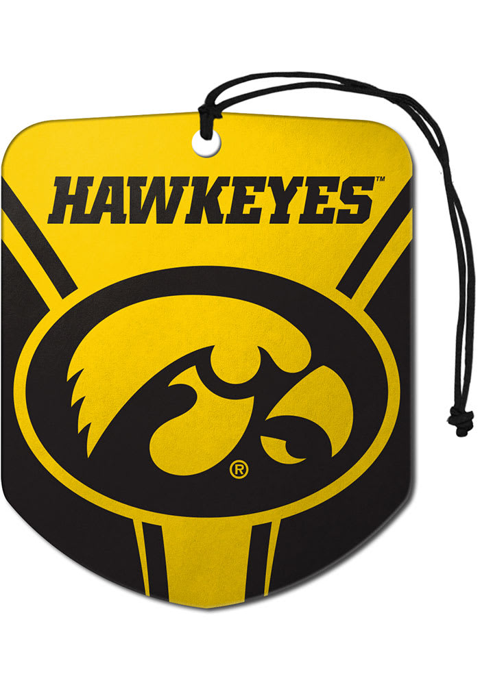Sports Licensing Solutions Iowa Hawkeyes 2pk Shield Auto Air Fresheners