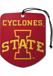 Sports Licensing Solutions Iowa State Cyclones 2 Pack Shield Auto Air Fresheners - Red
