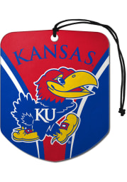 Sports Licensing Solutions Kansas Jayhawks 2 Pack Shield Auto Air Fresheners - Blue