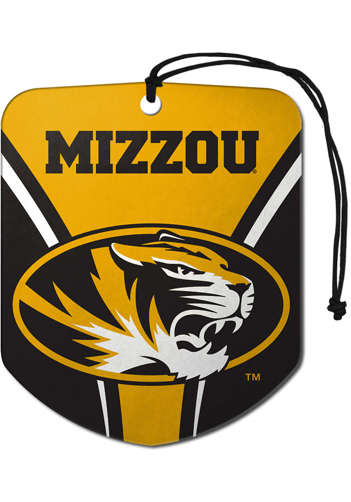 Sports Licensing Solutions Missouri Tigers 2 Pack Shield Auto Air Fresheners - Black