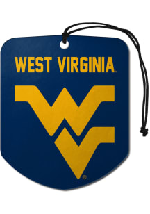 Sports Licensing Solutions West Virginia Mountaineers 2 Pack Shield Auto Air Fresheners - Gold