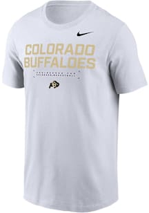 Nike Colorado Buffaloes White Team Short Sleeve T Shirt