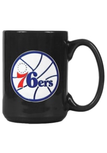 Philadelphia 76ers 15oz Black Varsity Mug