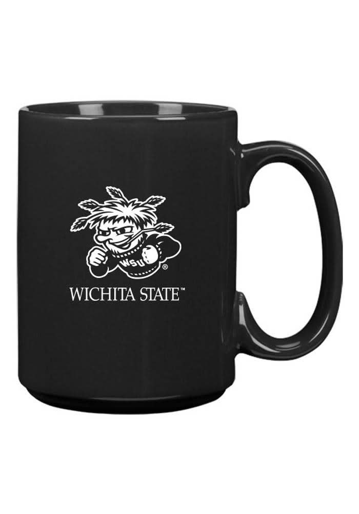 Wichita State Shockers Black 15oz Mug
