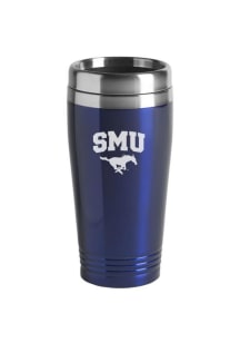 SMU Mustangs 16oz Stainless Steel Travel Mug