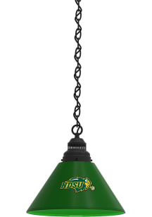 North Dakota State Bison Green Single Black Billiard Lamp