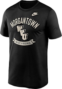 Nike West Virginia Mountaineers Black Performance Short Sleeve T Shirt