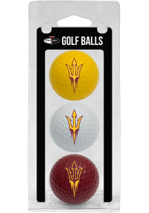 Arizona State Sun Devils 3 Ball Pack Golf Balls