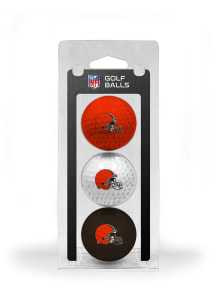 Cleveland Browns 3 Ball Pack Golf Balls
