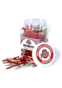 Red Ohio State Buckeyes 175 Pack Golf Tees