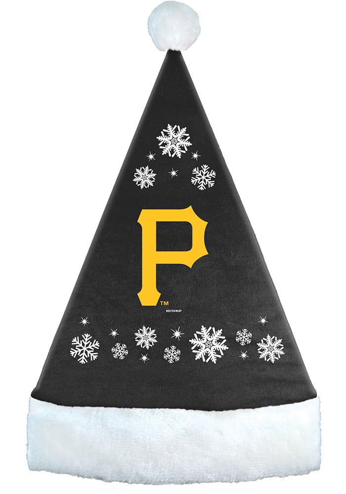 Pittsburgh Pirates Snowflake Santa Hat