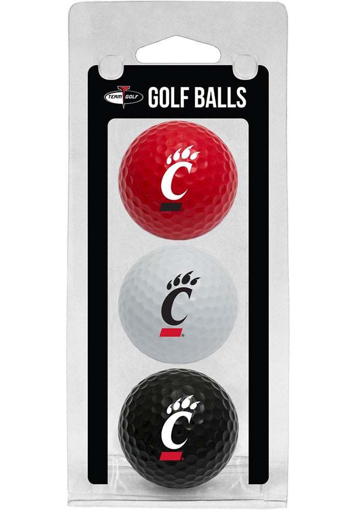 Cincinnati Bearcats 3 Pack Golf Balls