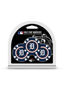 Detroit Tigers 3 Pack Poker Chip Golf Ball Marker
