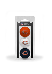 Chicago Bears 3 Pack Golf Balls