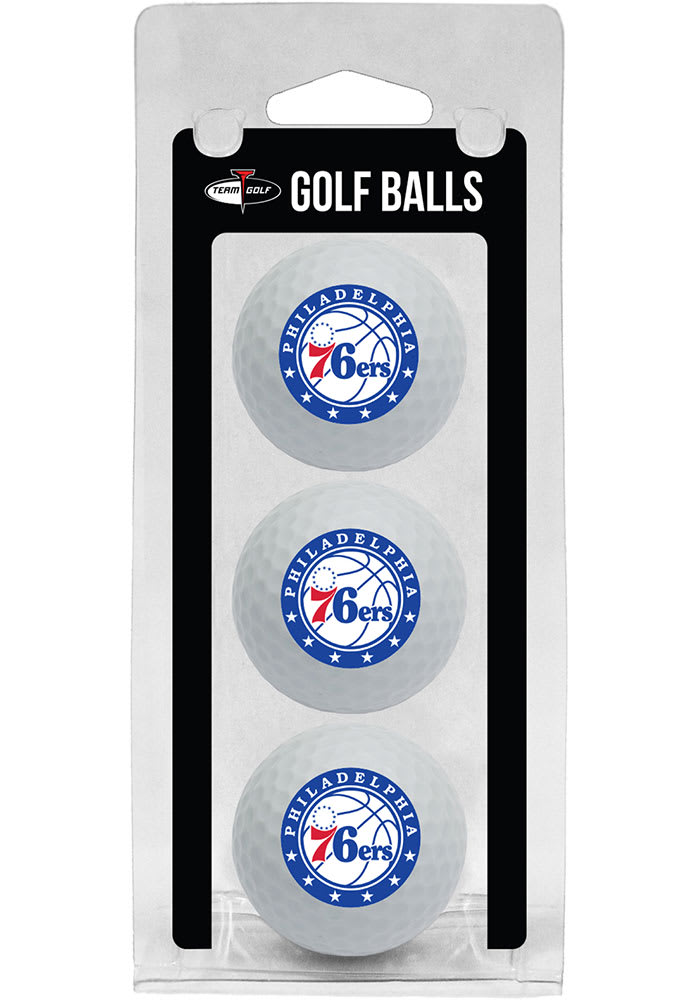Philadelphia 76ers 3 Pack Golf Balls