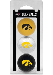 Iowa Hawkeyes 3 Pack Golf Balls