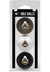 Purdue Boilermakers 3 Pack Golf Balls