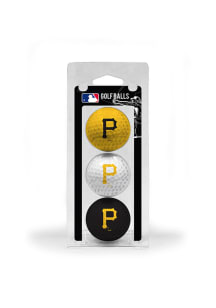 Pittsburgh Pirates 3 Pack Golf Balls
