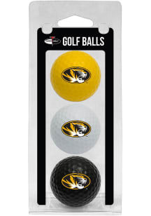 Missouri Tigers 3 Pack Golf Balls