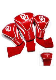 Oklahoma Sooners 3 Pack Contour Golf Headcover