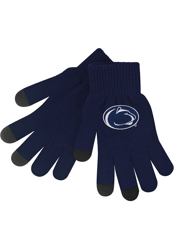 Penn State Striped Gloves - Womens LogoFit | Harpers