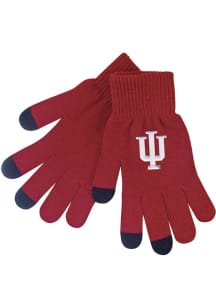 Indiana Hoosiers LogoFit iText Womens Gloves - Red