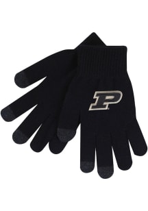 Purdue Boilermakers LogoFit iText Womens Gloves - Black