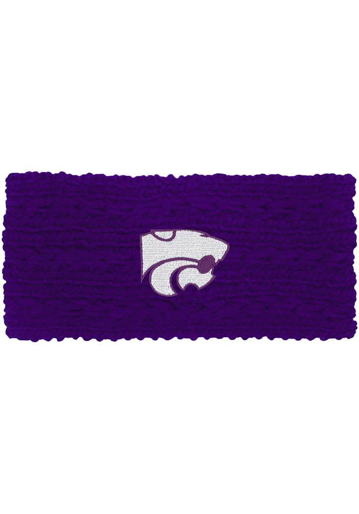 K-State Wildcats Purple Adaline Womens Twist Knit Earband