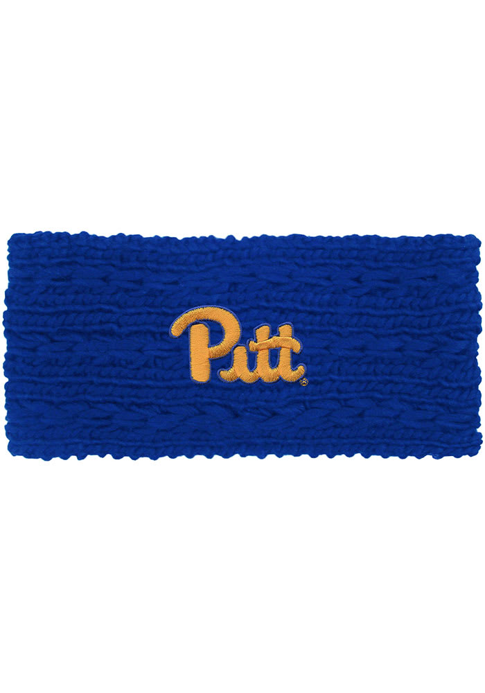 Panthers Panthers Blue Adaline Womens Twist Knit Earband